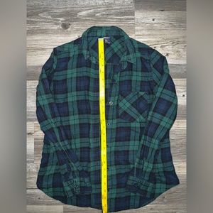Plaid button up flannel
